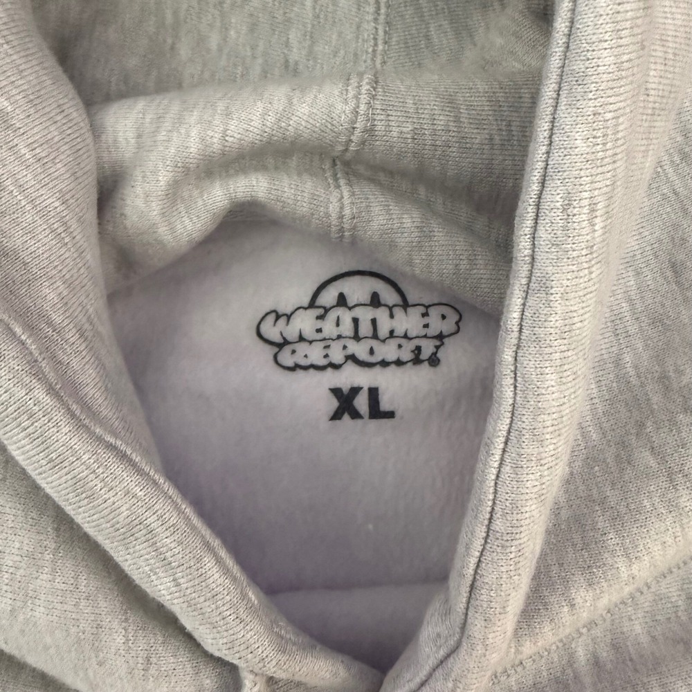 Weather Report Hoodie Weather‎ Fest Los Angeles Graphic Print Pullover - Picture 5 of 10